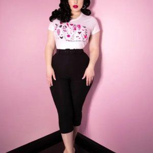 CAPRI PANTS IN BLACK - VIXEN BY MICHELINE PITT